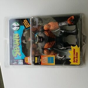 Todd McFarlane's Spawn Tremor Poseable Action Figure with Full Size Comic Book